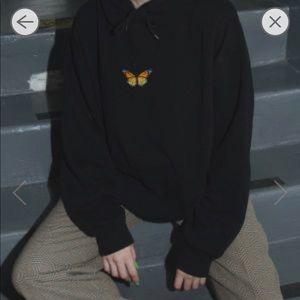christy butterfly hoodie